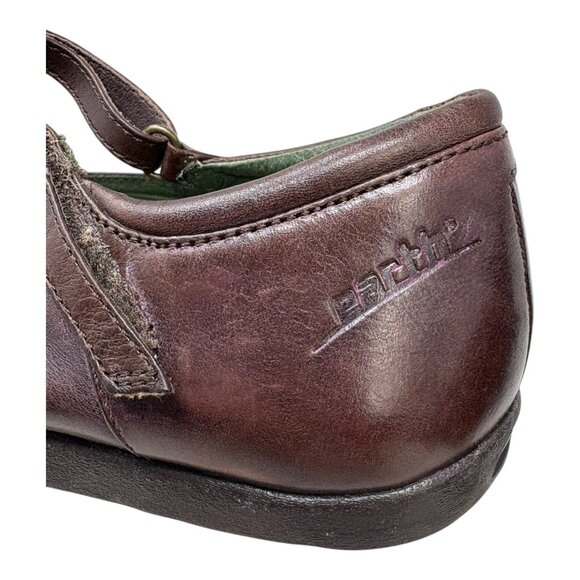 Kalso Earth Simplista Mahogany Leather Mary Jane Flats - Picture 5 of 10